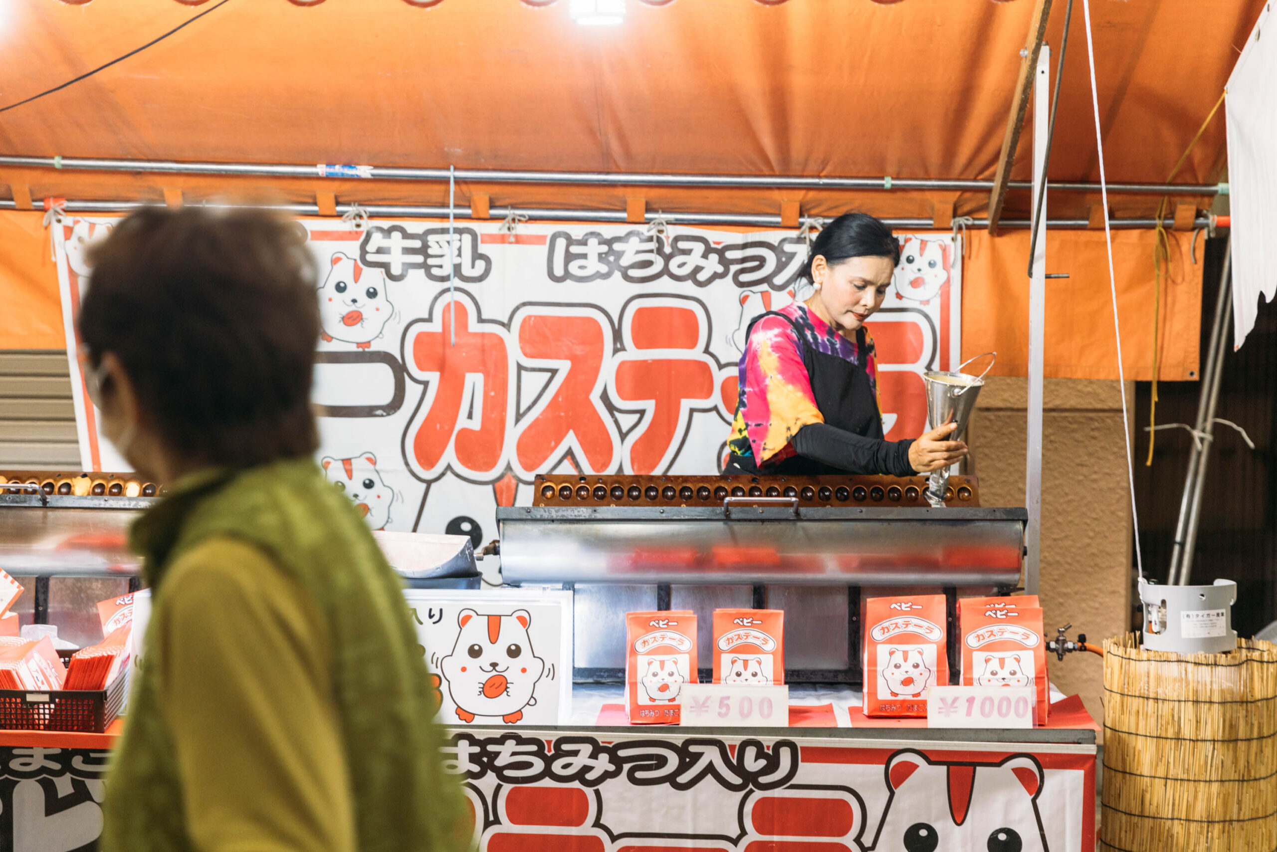 高柳商店街の夜店は、まるで祭りだった